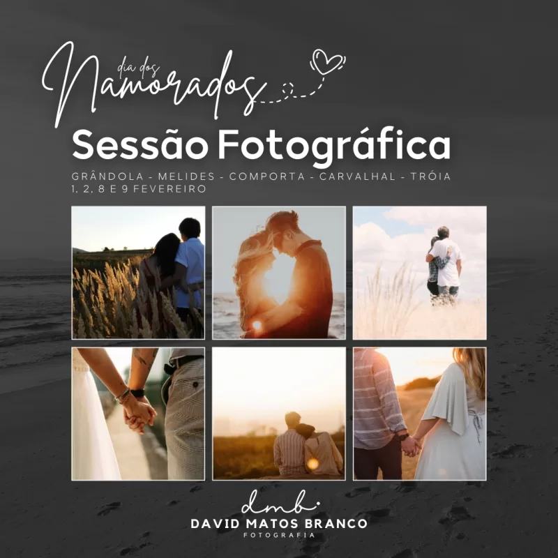 Sessão Fotográfica dia dos Namorados